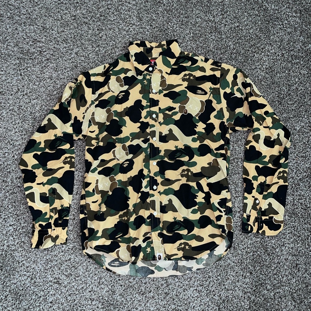 Bape Kaws Long Sleeve